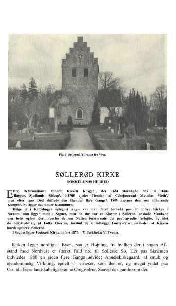 SÃLLERÃD KIRKE - Danmarks Kirker