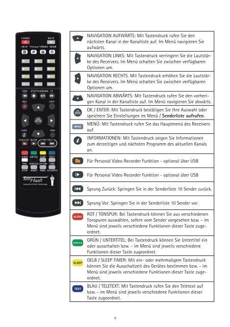 HD Receiver CI+ „Germany“ - ten Haaft GmbH