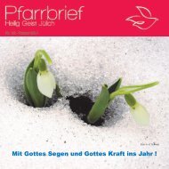 Mit Gottes Segen und Gottes Kraft ins Jahr ! - Pfarrei Heilig Geist Jülich