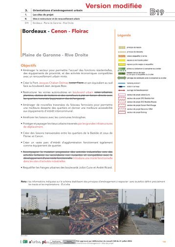 Bordeaux - Cenon - Floirac - La CUB