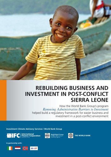 Rebuilding Business and Investment in Post-conflict Sierra Leone