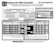 Save The Date Phantom Lake Ymca Camp