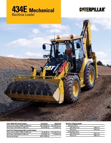 434E Mechanical Specifications - Finning (UK)