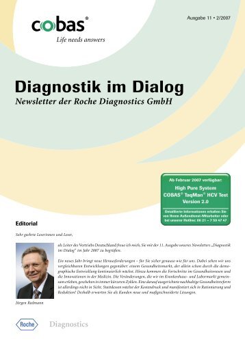 Diagnostik im Dialog, Ausgabe 11, 2/2007 - Roche in Deutschland