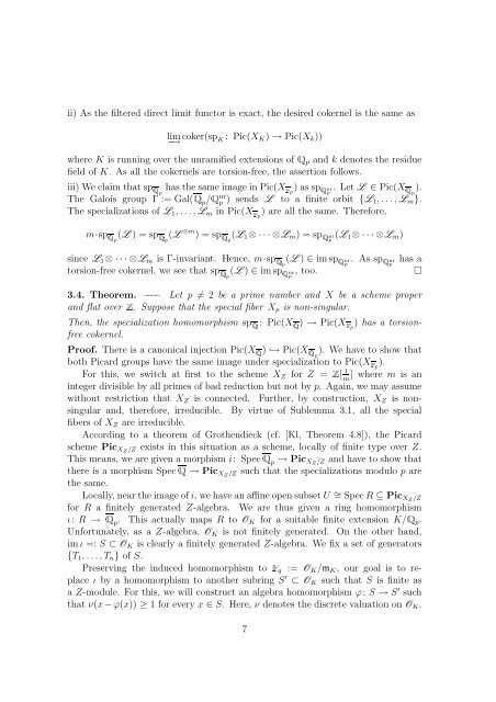 The Picard group of a K3 surface and its reduction modulo p