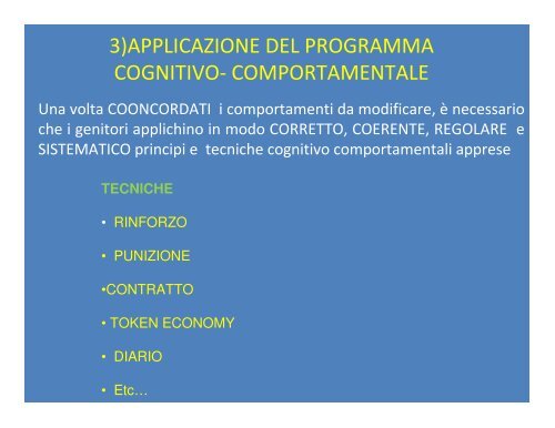 PARENT TRAINING NEL TRATTAMENTO DELL'ADHD - Aidai