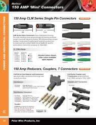 150 AmP 'mini' Connectors - Polar Wire Products Inc