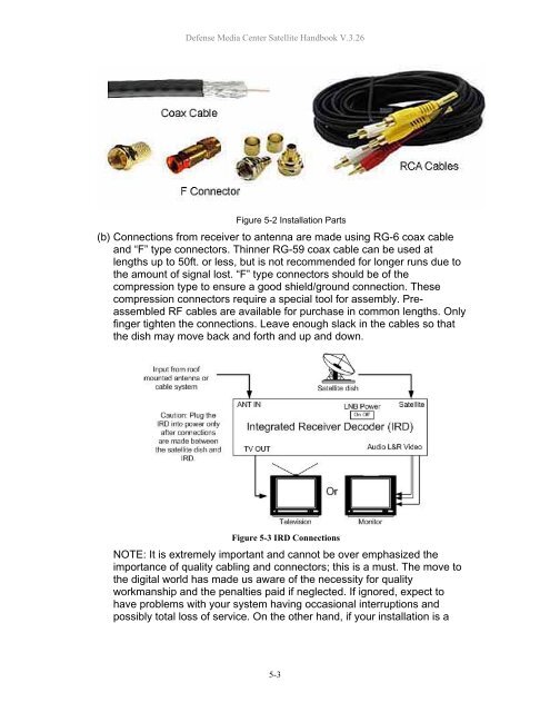 AFRTS Defense Media Center Satellite Handbook