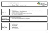 Lehrplan - Global Curriculum