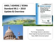 ANSI / ASHRAE / IESNA Standard 90.1 - State Energy Conservation ...