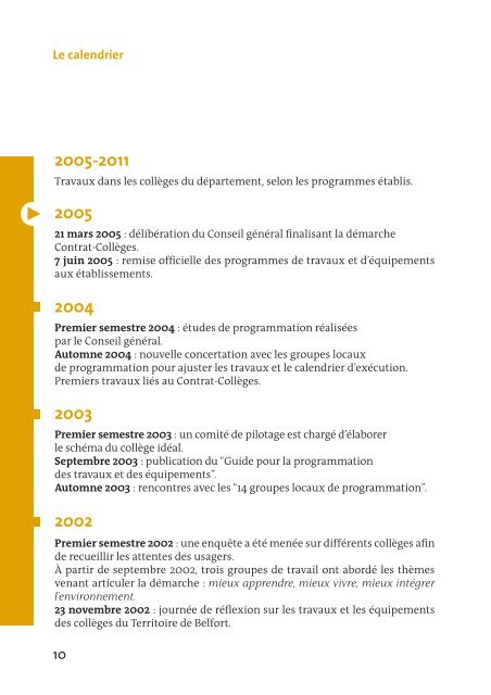 TÃ©lÃ©charger le programme de travaux et d'Ã©quipements