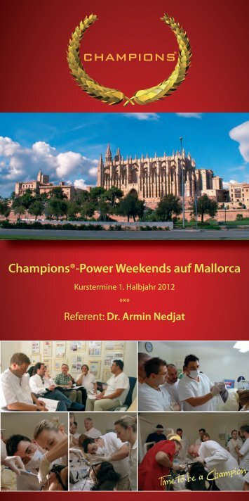 Champions®-Power Weekends auf Mallorca - Champions-Implants