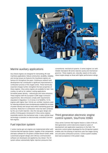 Brochure auxiliary - AGCO Power