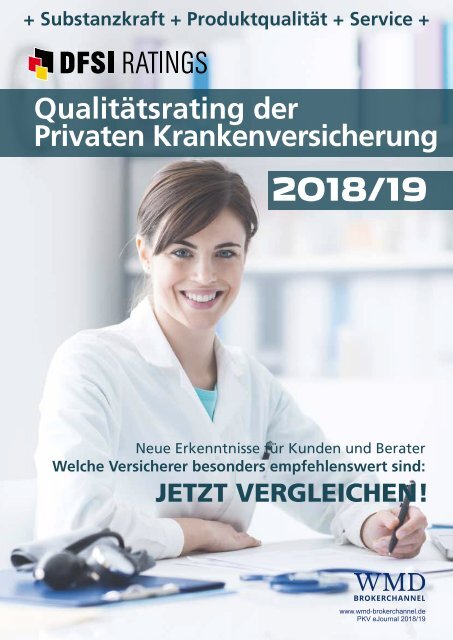 Qualitätsrating der Privaten Krankenversicherung 2018/19