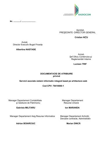 Documentatie de atribuire.pdf - Radiocom