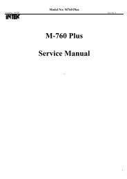 M-760 Plus Service Manual