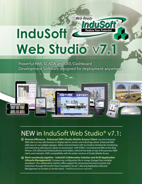 InduSoft Web StudioÂ® v7.1 - Smart Automation