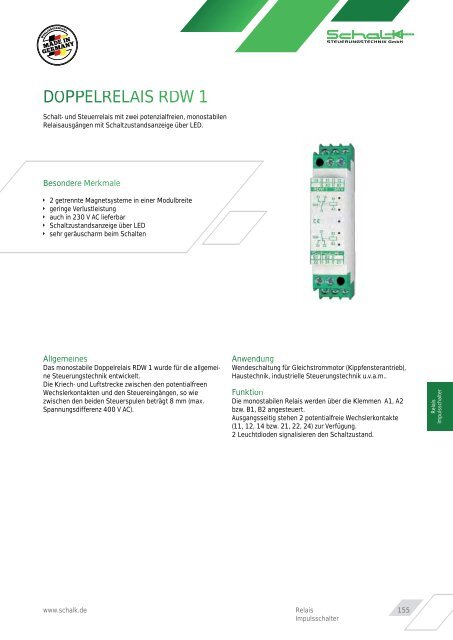 Schalk Produktkatalog 2012 (web) - Karl Mahl GmbH