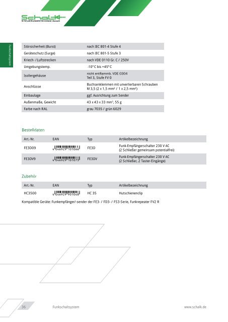 Schalk Produktkatalog 2012 (web) - Karl Mahl GmbH