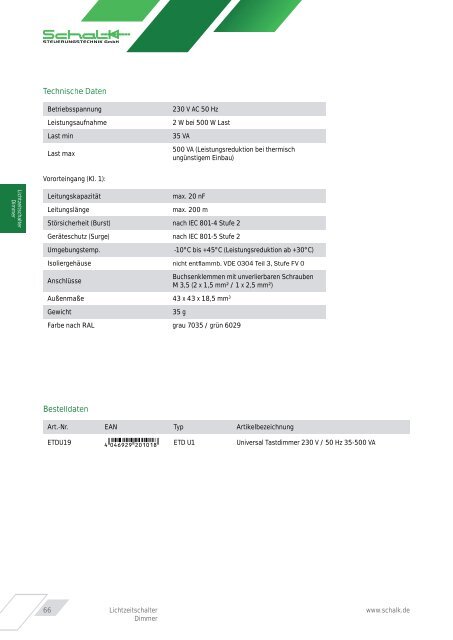 Schalk Produktkatalog 2012 (web) - Karl Mahl GmbH