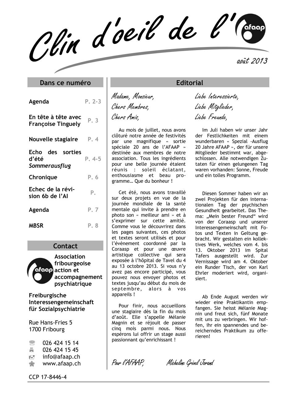 3 Free Magazines From Afaap