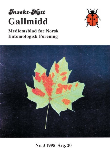 Gallmidd - Norsk entomologisk forening