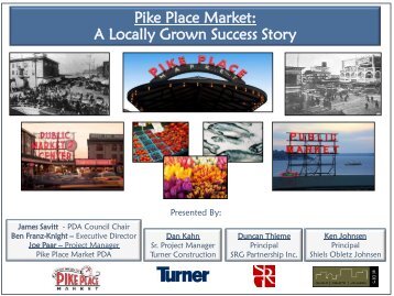 Pike Place Market: A Locally Grown Success Story - City of Seattle
