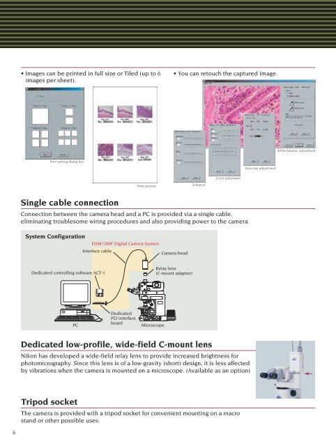 Ultrahigh-quality Digital Camera for Photomicrographic Use - Excel ...