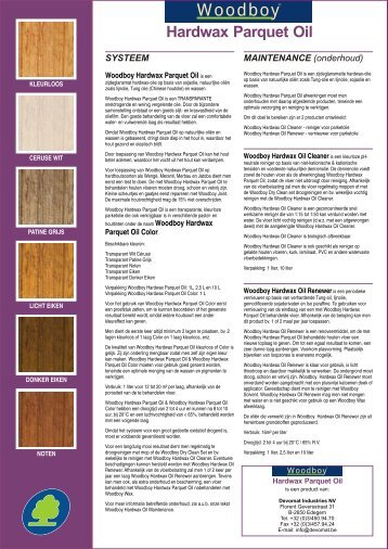 Hardwax Parquet Oil