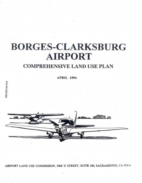 BORGES-CLARKSBURG AIRPORT - sacog