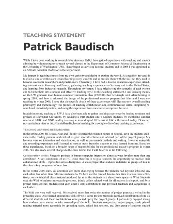 PDF (3 pages) - Patrick Baudisch