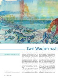 Zwei Wochen nach Ostern - Ethos