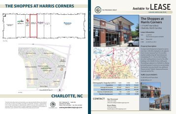 the shoppes at harris corners charlotte, nc - The Providence Group