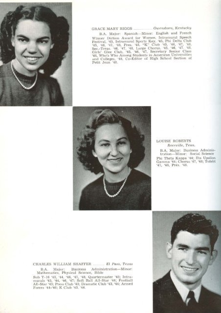 download entire yearbook - Harding University Digital Archives