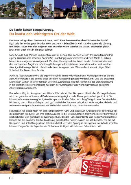 LebensWert - Ausgabe Januar / Februar 2014 (pdf) - Volksbank ...