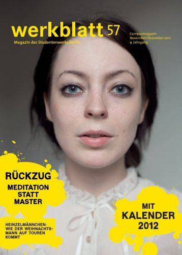 KALENDER 2012 - Studentenwerk Berlin