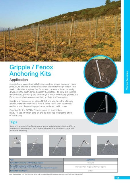 Trellising and Soft Fruit Solutions