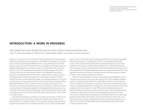 introduction: a work in progress - National Gallery of Australia