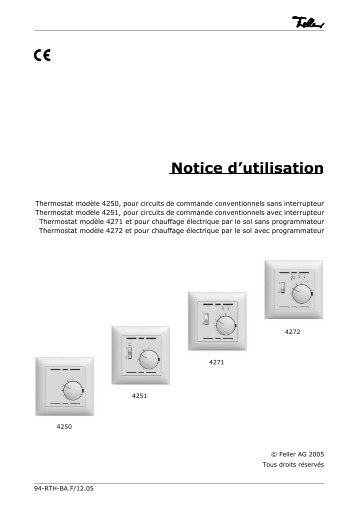 Notice d'utilisation - Systec Therm AG