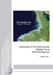 Nomination of the Dutch-German Wadden Sea as World Heritage Site