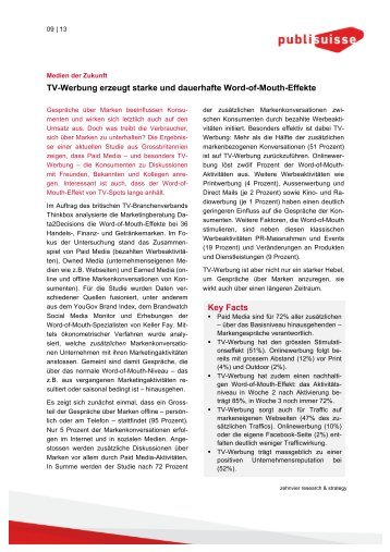 Medien der Zukunft 09/13 [PDF] - Publisuisse SA