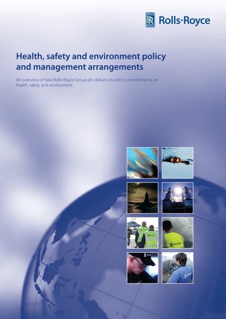 Health, Safety & Environment policy and management ... - Rolls-Royce