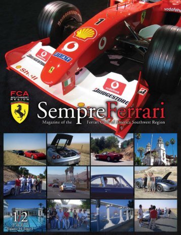 Volume 14 Issue 1 - January/February 2007 - Ferrari Club of ...