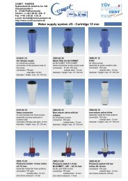 katalog A4 - COMET-PUMPEN Systemtechnik