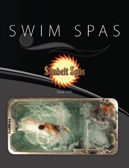 Swim Spa Series - Sunbelt Spas