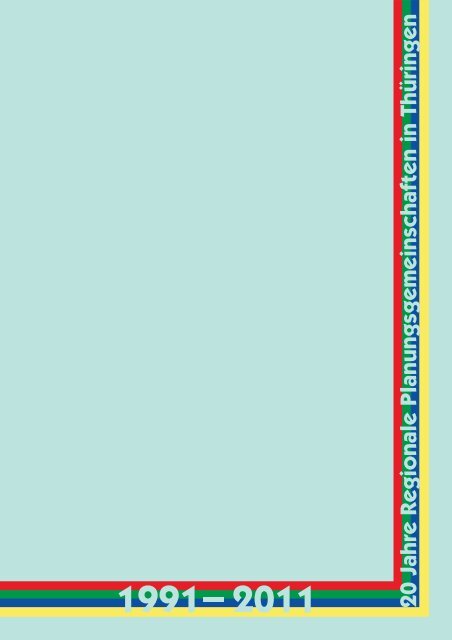 Broschüre 20 Jahre Regionale Planungsgemeinschaften in Thüringen