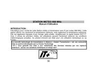 STATION METEO 868 MHz