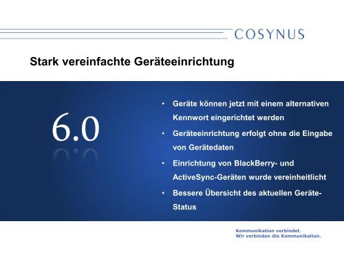 Troubleshooting - Cosynus