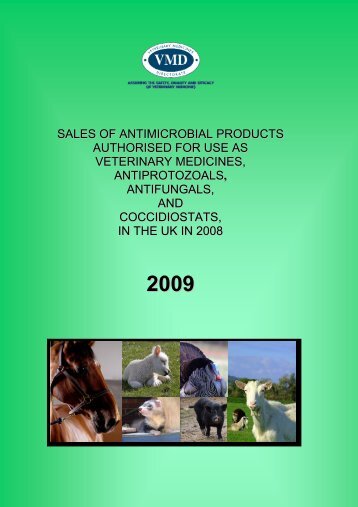 Sales Of Antimicrobial Products Authorised for use as Veterinary ...