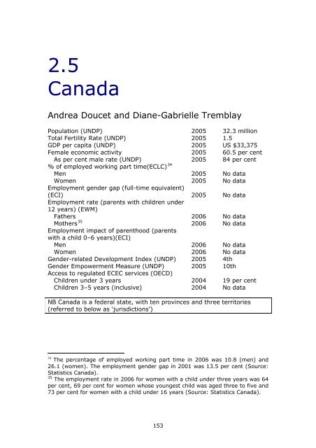 International Review of Leave Policies and Related Research ... - SFI